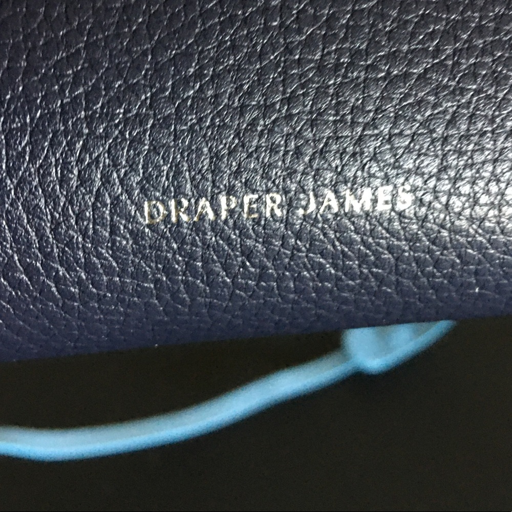Draper James Satchel (Nassau Navy) NWOT - Picture 6 of 14